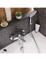 Смеситель для ванны с коротким изливом и лейкой EXTREME