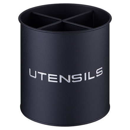 ПОДСТАВКА AGNESS ПОД КУХОННЫЕ ПРИБОРЫ, 14*15 СМ, ЦВЕТ: BLACK