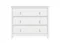 Комод Wood 3 ящика (белый)