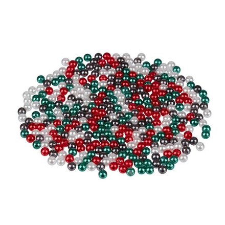 Бусина  "Zlatka" MIX  №01 пластик, 4 мм, 10 г