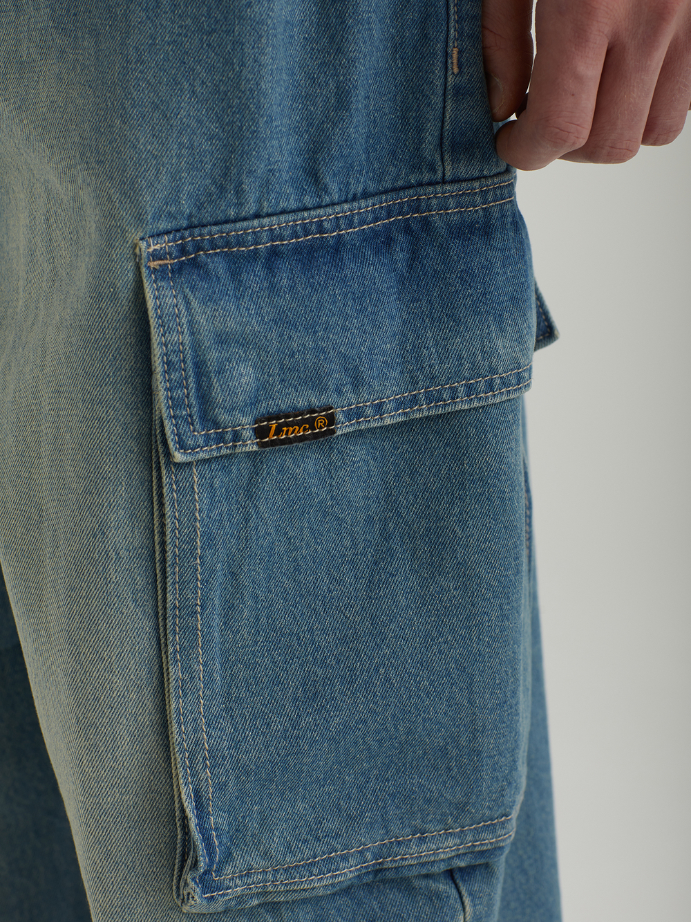 Мужские Джинсы Loose Fit Denim Cargo