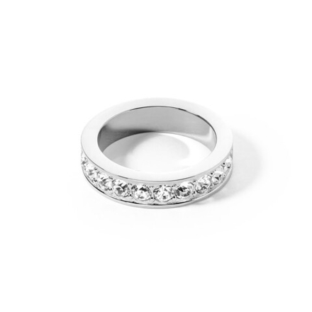 Кольцо Coeur de Lion Crystal-Silver 17.2 мм 0131/40-1817 54