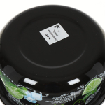 Набор эмалированной посуды 6 пр, кастрюли 2,3,4 л, Керчь, Мохито-1 Экстра Стиль, чер