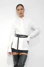 Рубашка "Основа гардероба" в белом