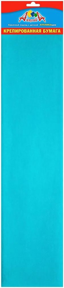 Бумага цв. крепир. "Бирюзовый" (Апплика)