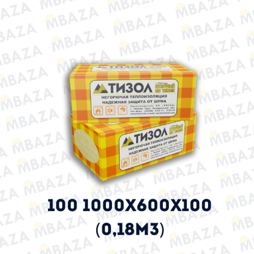 Утеплитель ТИЗОЛ-ФАСАД 100 (1,8м2)