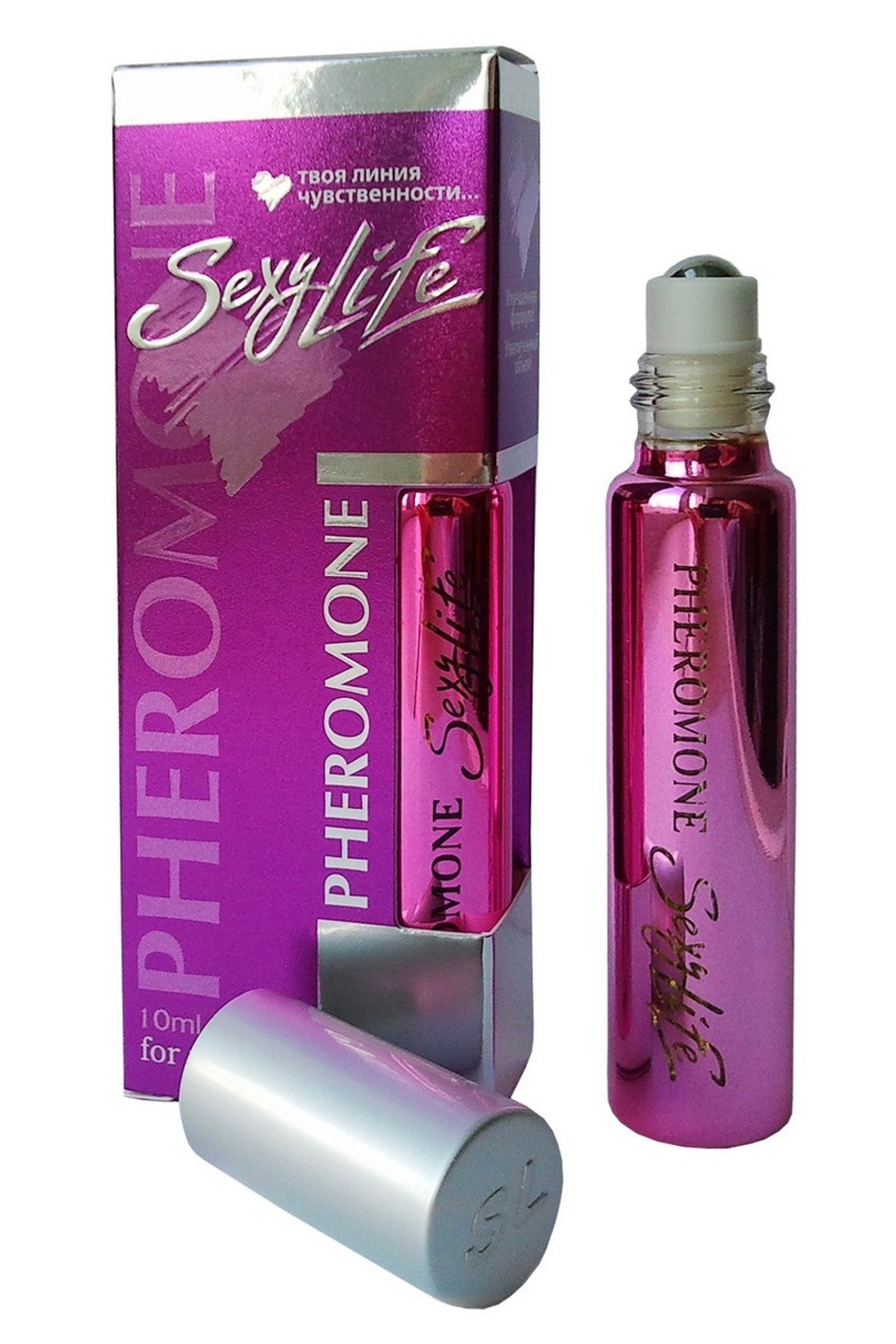 Духи Sexy Life с феромонами женские философия аромата Touch of Pink № 8 10 мл