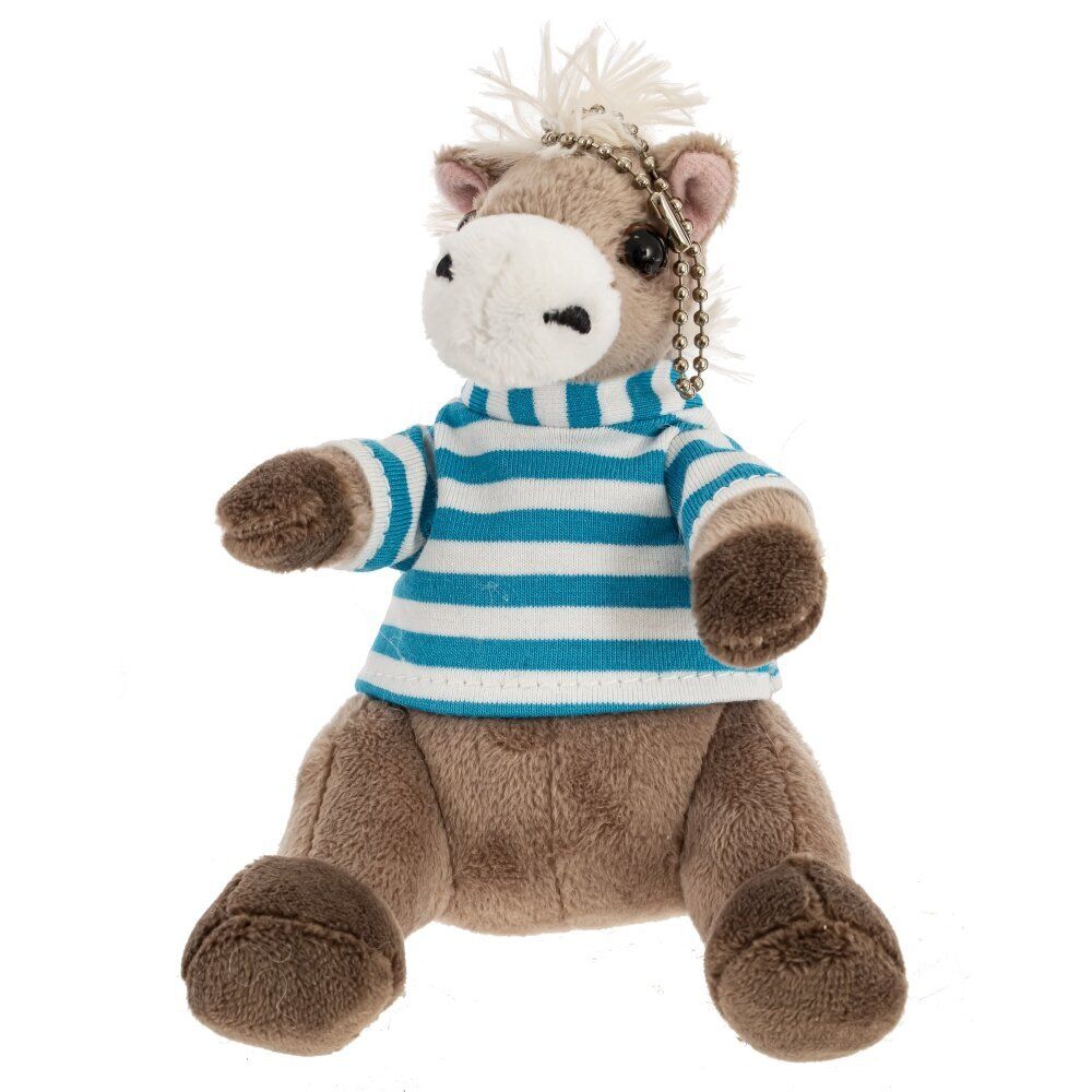 GAEM Игрушка набивная "Лошадка", с цепочкой, L11 W16 H12 см, 2в.