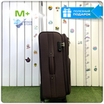 Средний чемодан L'Case Barcelona, кофе