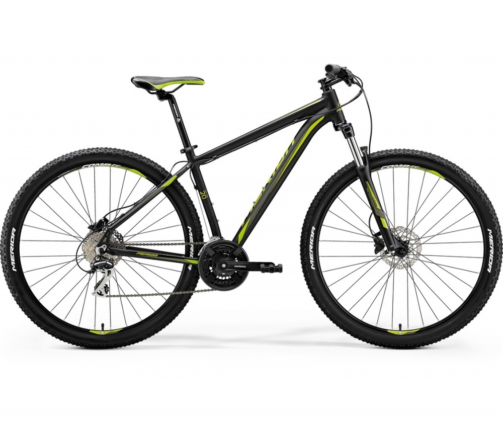 Велосипед Merida Big. Nine 20-D (2018) Рама: L (19) MattBlack/Green