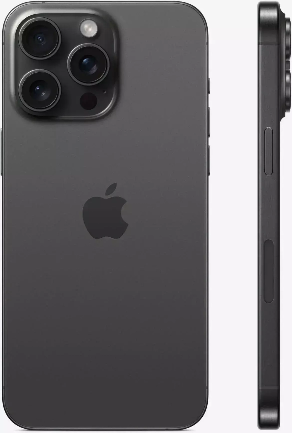 iPhone 15 Pro 128 ГБ, eSIM, чёрный титан