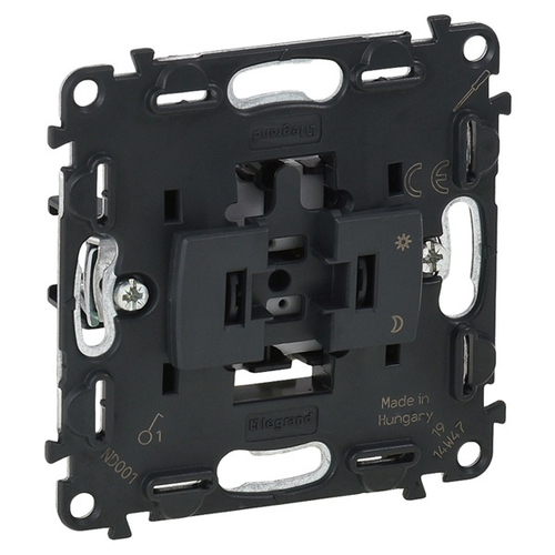 Выключатель одноклавишный безвинтовые зажимы 10а Legrand Life/Allure механизм 752001