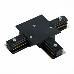 ST013.439.00 Коннектор T-образный для однофазного встраиваемого шинопровода ST-Luce Черный БЭЙС