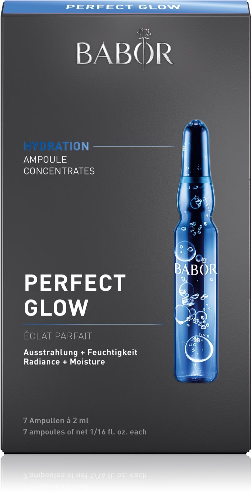 BABOR Ampoule Concentrates Perfect Glow - концентрированная сыворотка для осветления и увлажнения /   7x2  ml  / GTIN 4015165324126