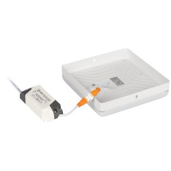 Светильник светодиодный ЭРА LED 16-24-6K накладной квадратный 24Вт 6500К | Downlight