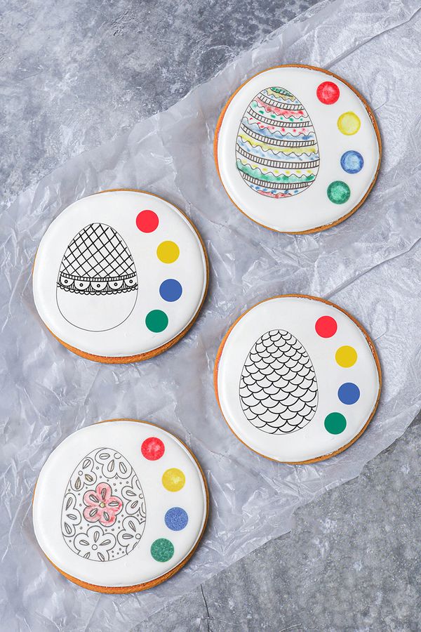 Пряник раскраска - 8см