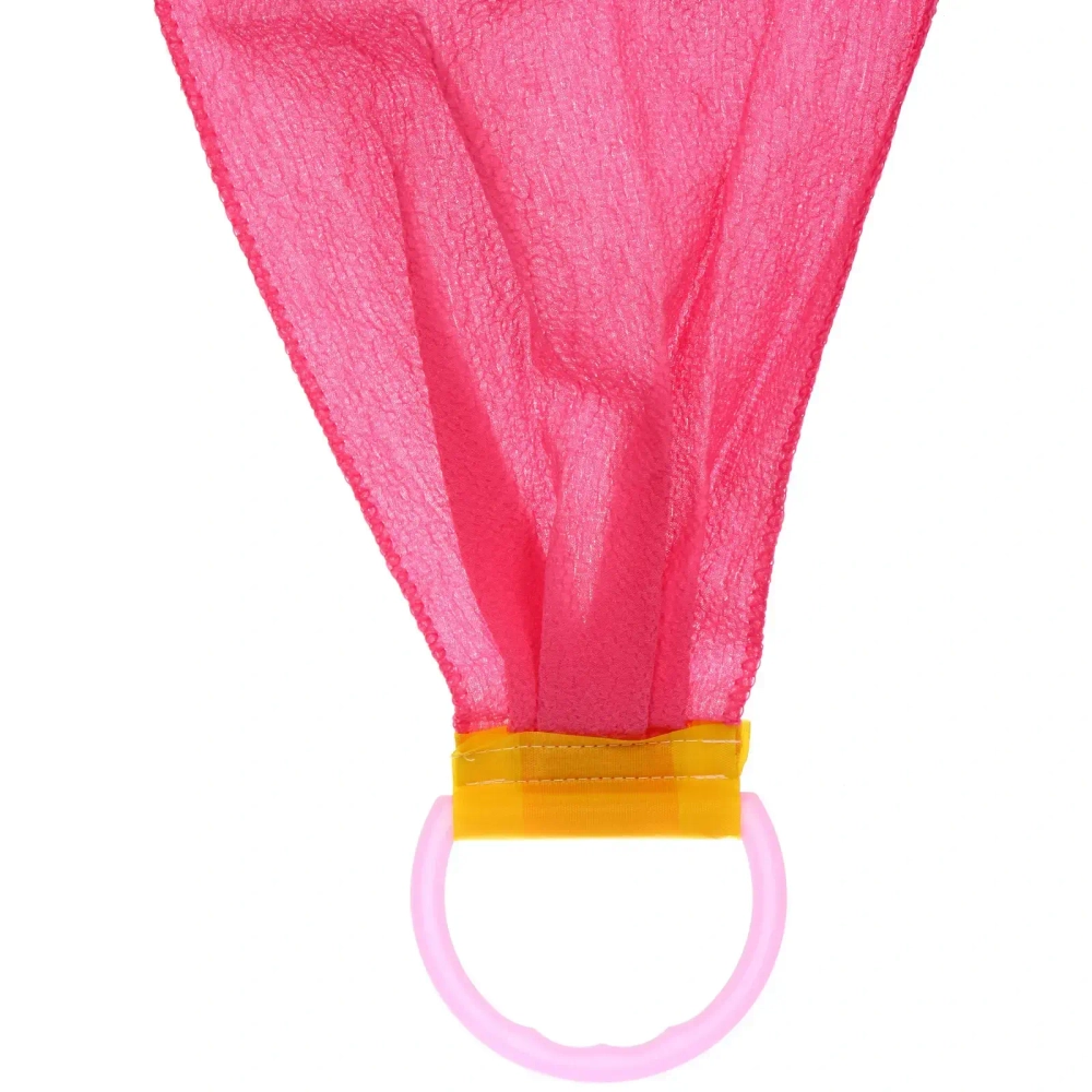 Мочалка для тела жёсткая «Premium - Rikkotto», цвет фуксия, 20*120см (ZIP пакет)