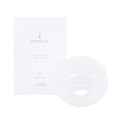 Тканевая маска с ниацинамидом против пигментации и морщин NANOA Othello Whitening Face Mask
