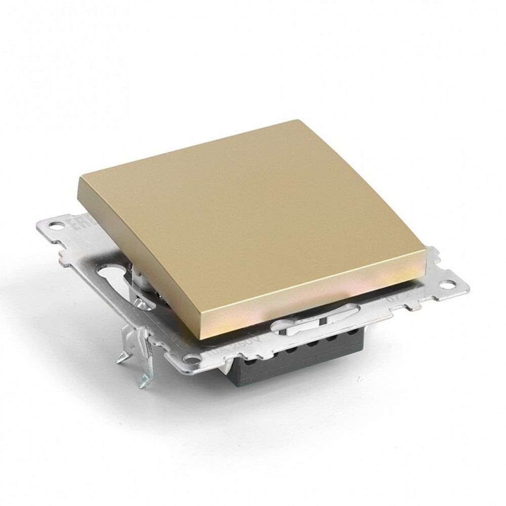 Переключатель перекрестный одноклавишный Stekker Катрин 49214