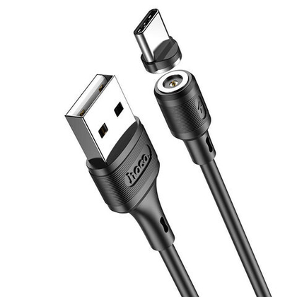 USB cable Type C 1m магнитный Hoco X52 3.0А black