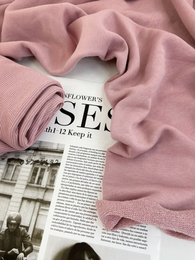 ПУДРА - Футер 3х нитка ПЕТЛЯ пенье (КРВ323)