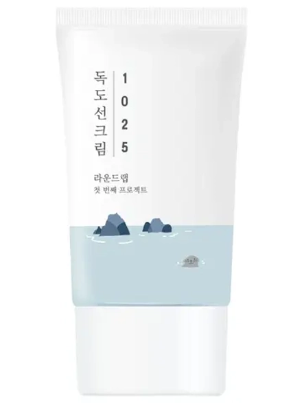 Round Lab Солнцезащитный крем с морской водой для проблемной кожи SPF50 1025 Dokdo Sunscreen 50 мл