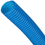 Труба гофрированная защитная ПНД Stout диаметром 32 мм, цвет синий