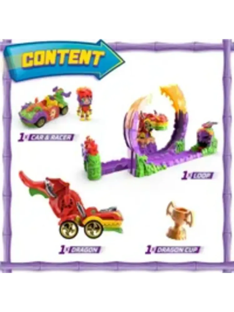 Машинка T-Racers TR9004 Игровой набор Петля Дракона