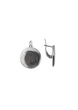 "Сотиле" серьги в серебряном покрытии из коллекции "Mona" от Jenavi с английским замком