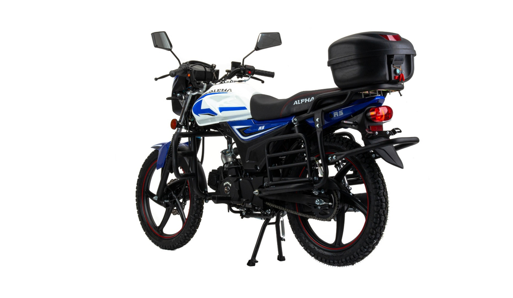 Мопед Motoland Альфа RS LUX 11 (LM48-B) синий