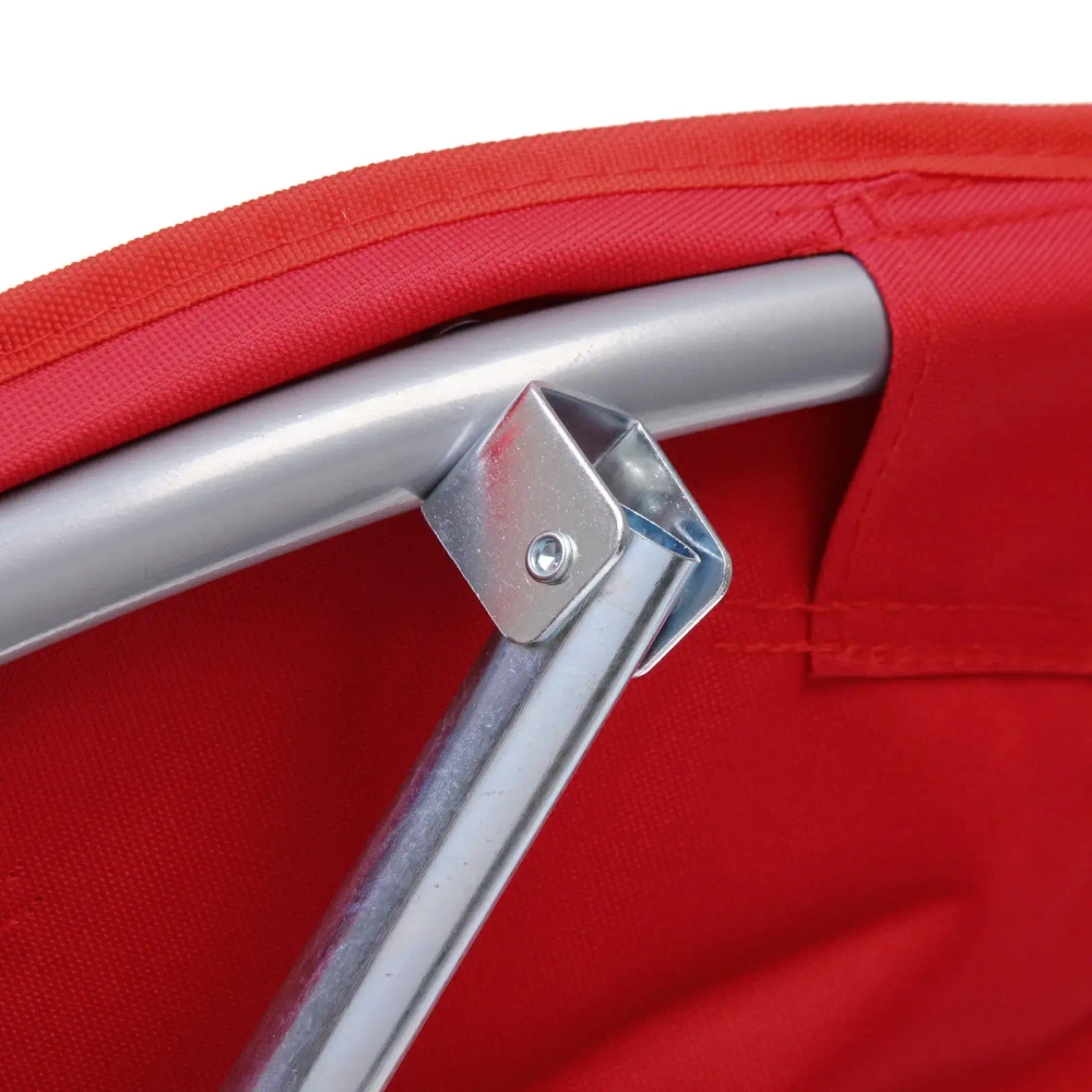 Кресло складное 75*60*75 см «Луна», красный ДоброСад