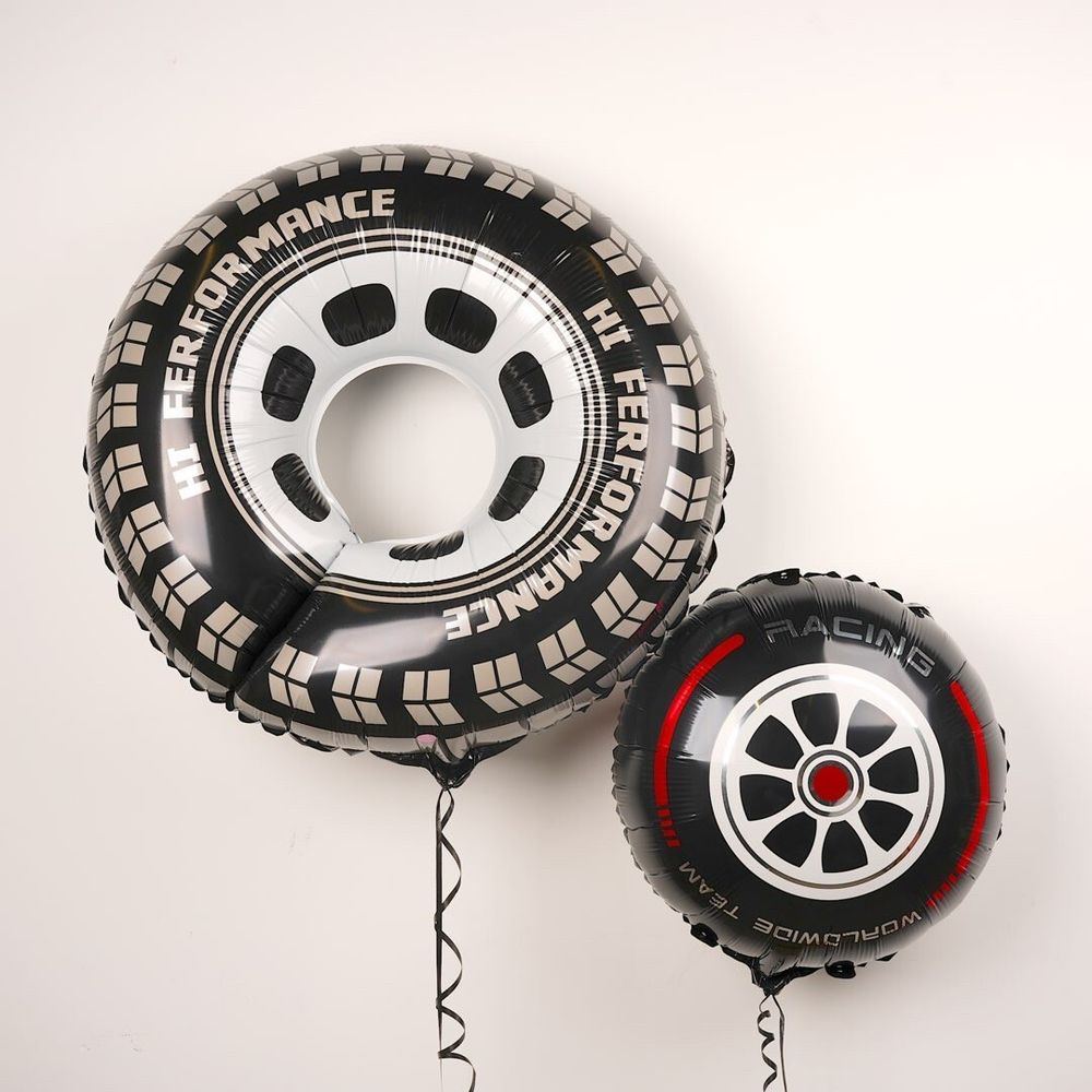 Шар (29''/74 см) Круг, Гоночное колесо, 1 шт.