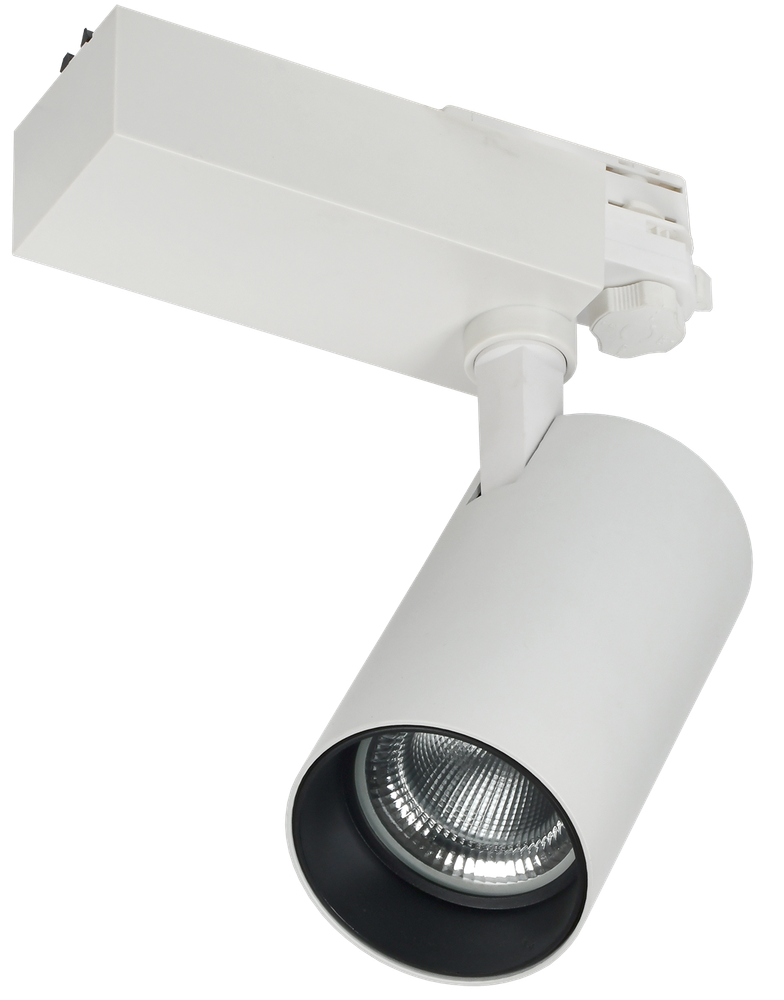 LIGHTING Светильник светодиодный трековый 302 PRO 30Вт 4000К трехфазный 36град белый (3шт/упак) IEK