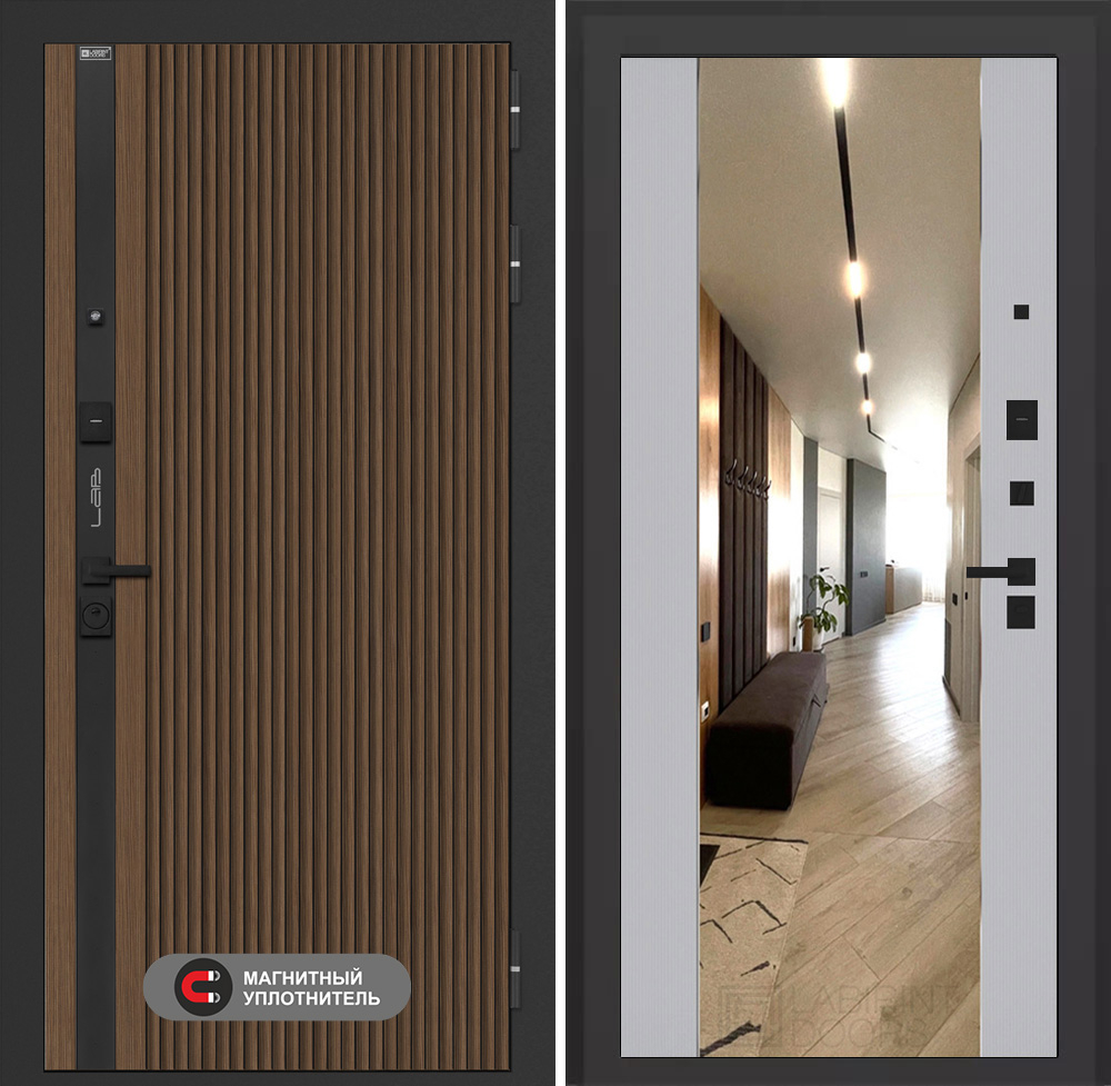 Лаб 4 Про зеркало МАХ серый рельеф софт