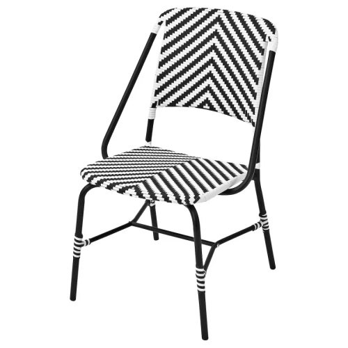 Стул для дома и улицы - IKEA VASSHOLMEN, 92x50x68см, черный, ВАССХОЛЬМЕН ИКЕА