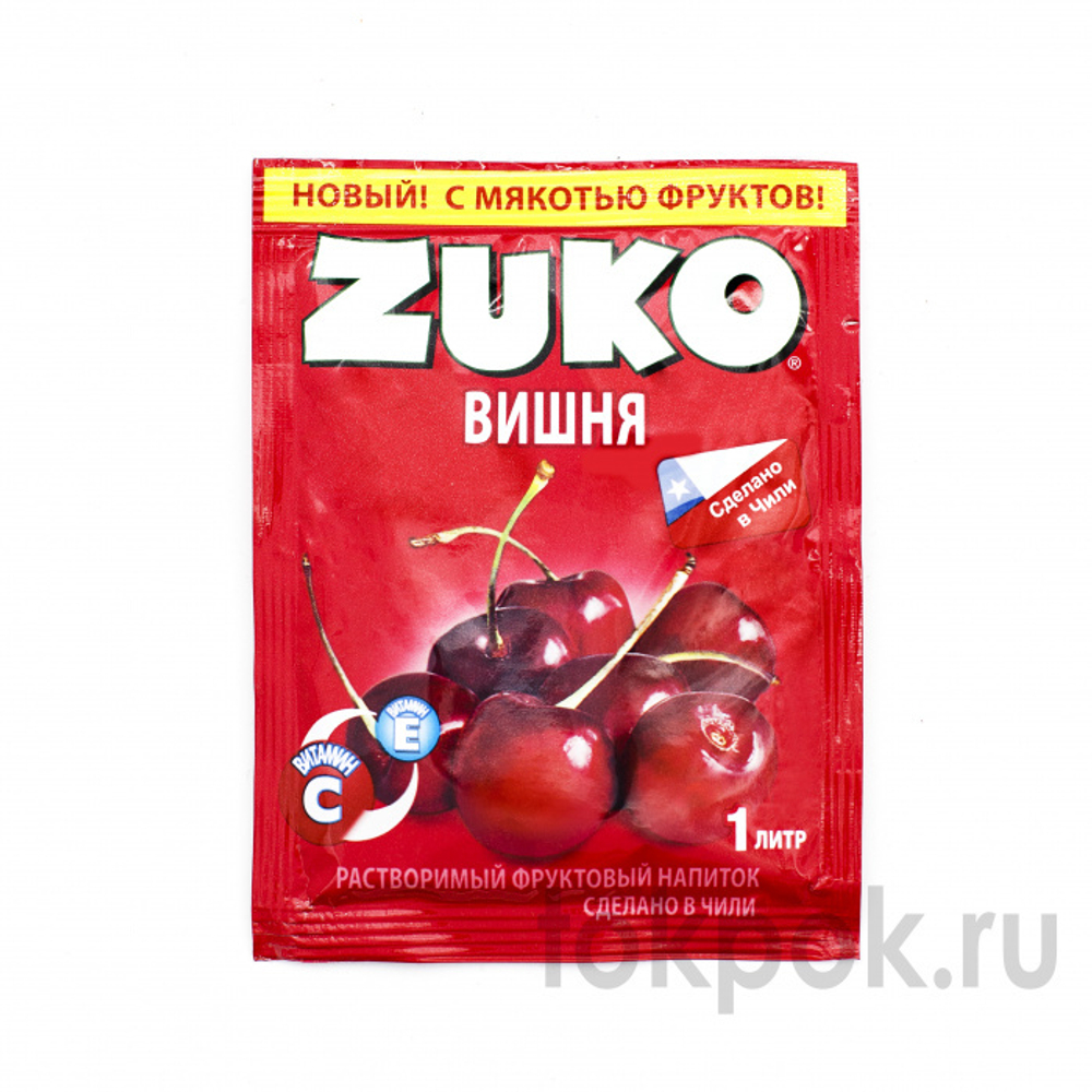 Растворимый напиток Zuko со вкусом вишни, 25 гр
