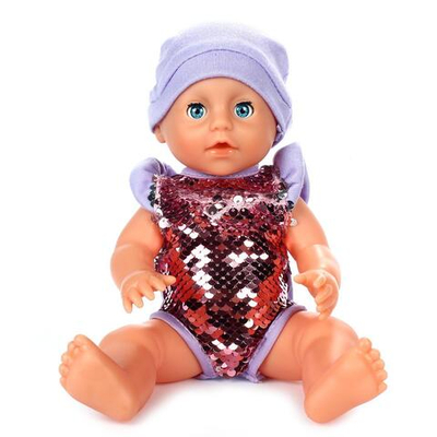 Пупс функциональный с аксесс., коробка YL1919C