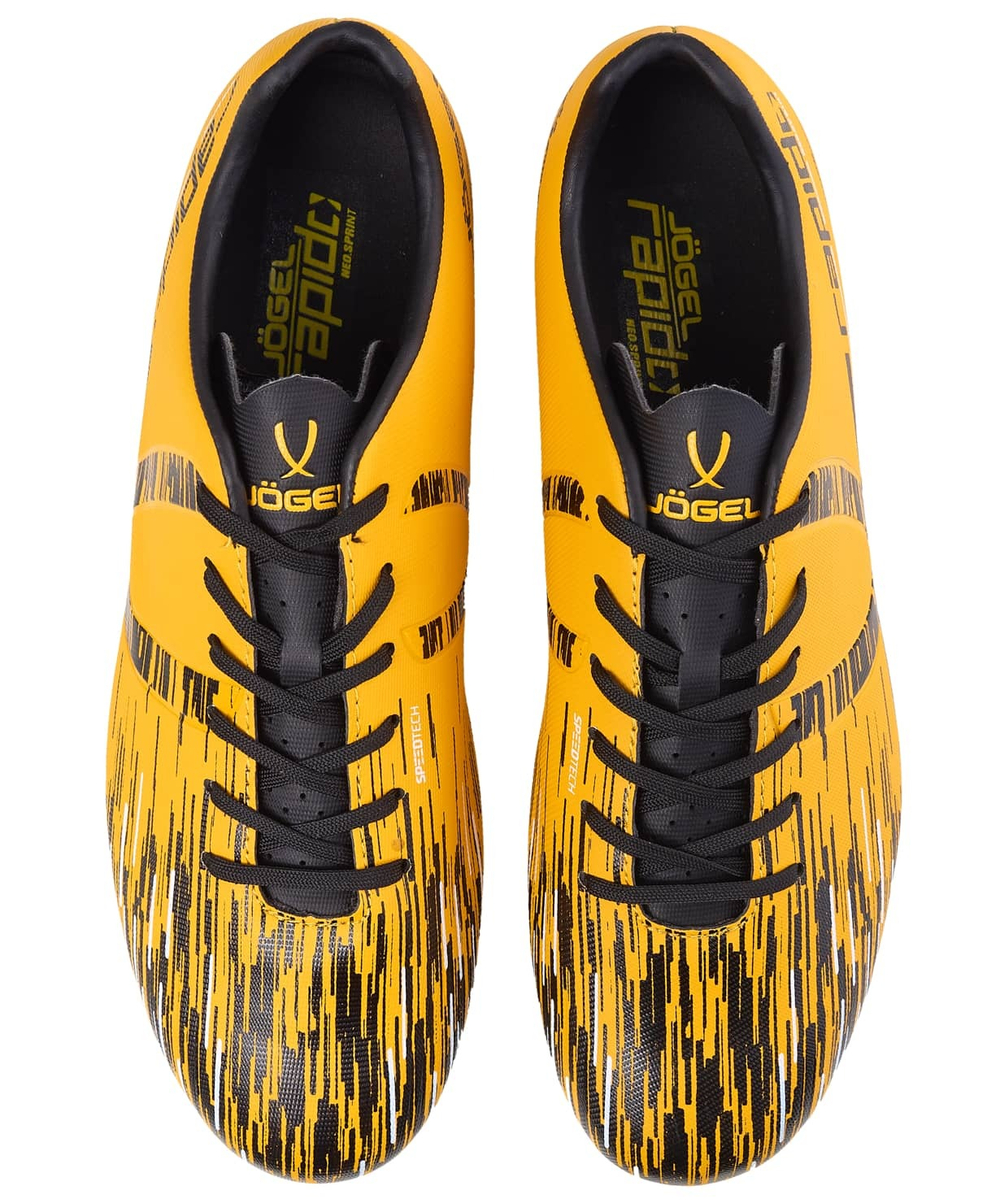 Бутсы футбольные Rapido FG Yellow/black, детский
