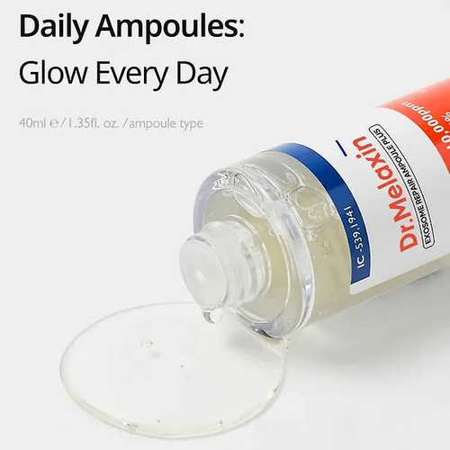 Восстанавливающая сыворотка с экзосомами центеллы Dr.Melaxin Exosome Repair Ampoule Plus﻿, 40мл