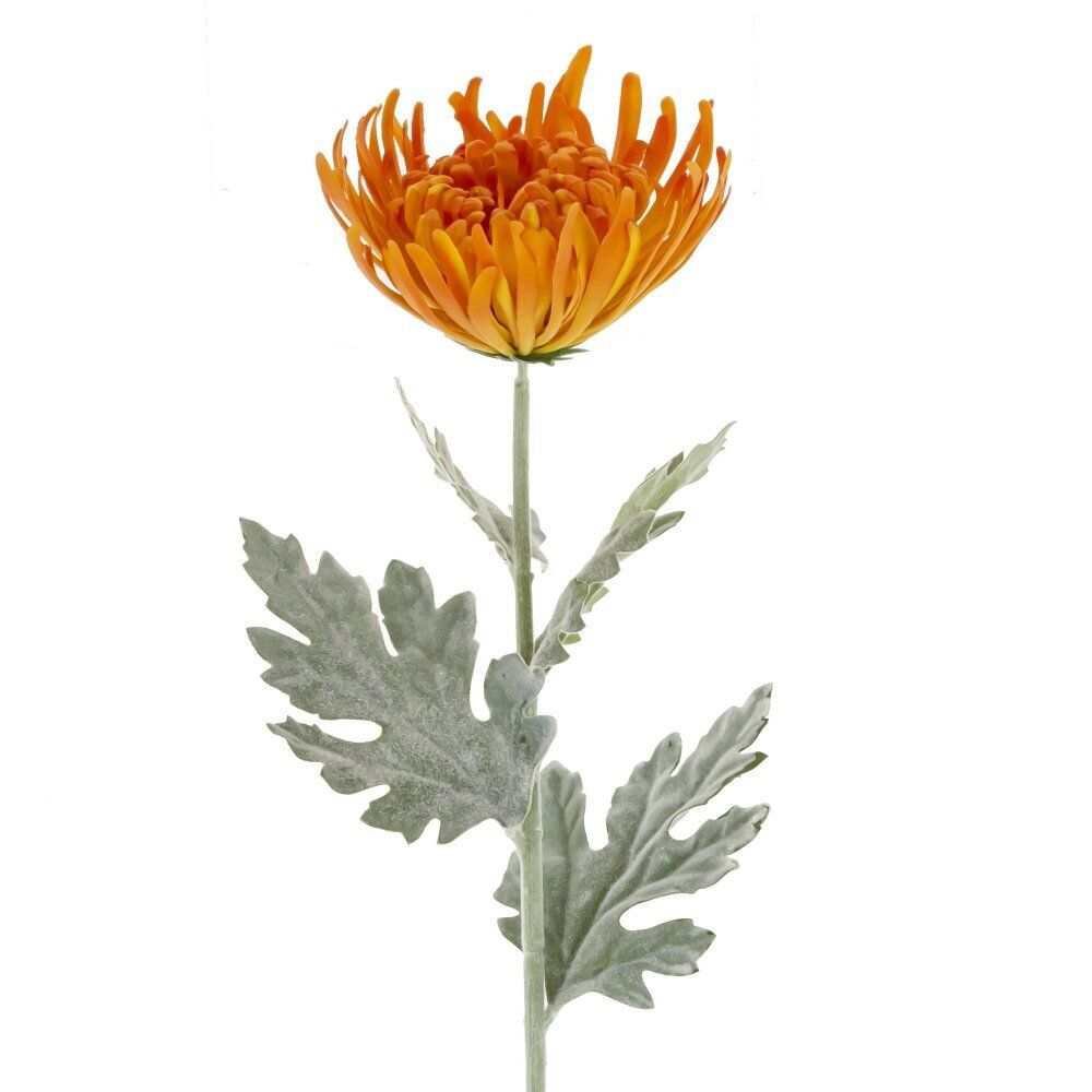 GAEM Цветок искусственный "Хризантема" (Real Touch), L20 W20 H78 см