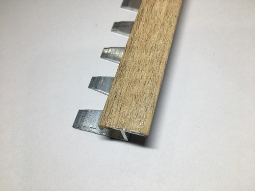 ATZг 10мм "DO-5" 2,7м Дуб нордик*** Z-об. 16мм гиб. ламинир. алюм.