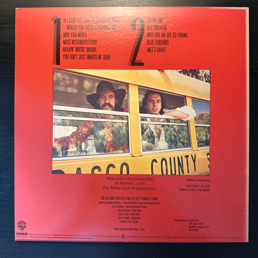 Bellamy Brothers - The Two And Only (США 1979г.)