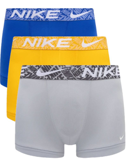 Мужские спортивные боксеры Nike Dri-Fit Essential Micro Trunk 3P - разноцветный