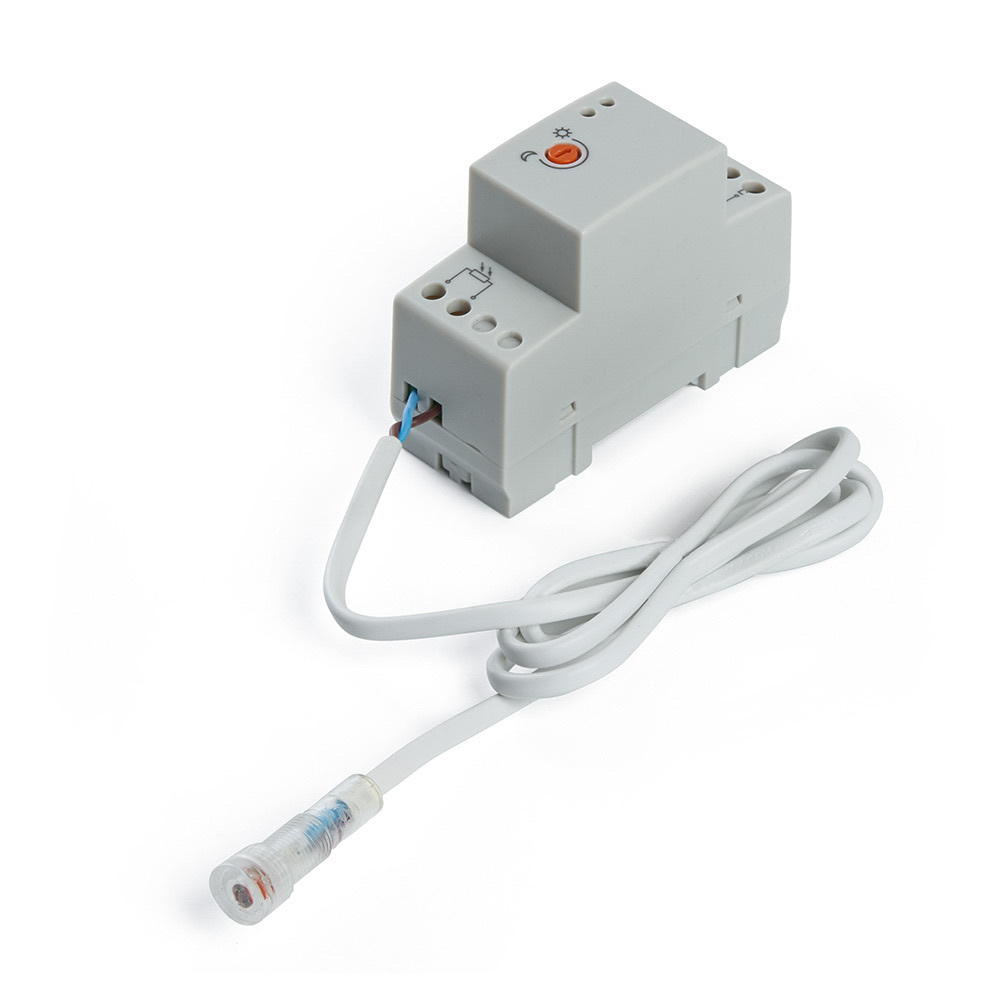 Датчик освещенности-фотореле 3000Вт белый DIN-рейка SEN28 Feron 41817