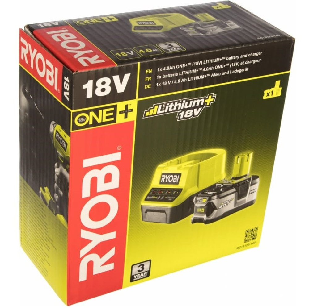 Аккумулятор с зарядным устройством Ryobi One+ RC18120-140 5133003360