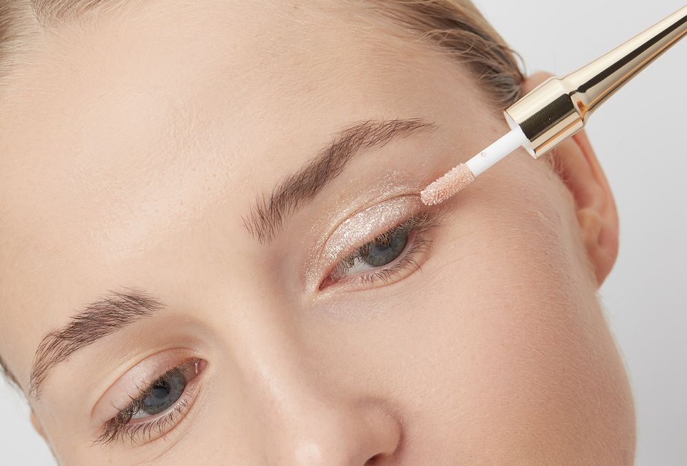 Жидкие блестки для глаз в оттенке Chupa chups - Champagne Gold