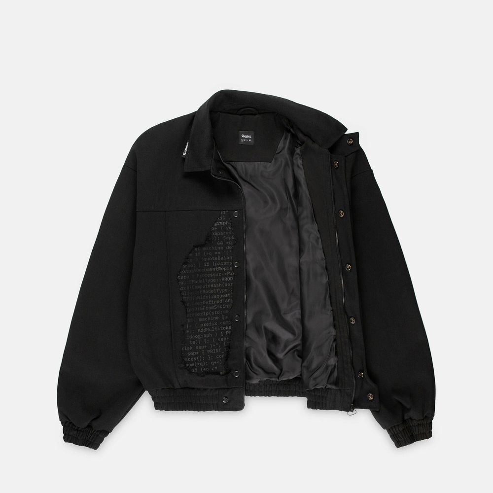 Куртка Яндекс «Культурный код Санкт-Петербурга» черная