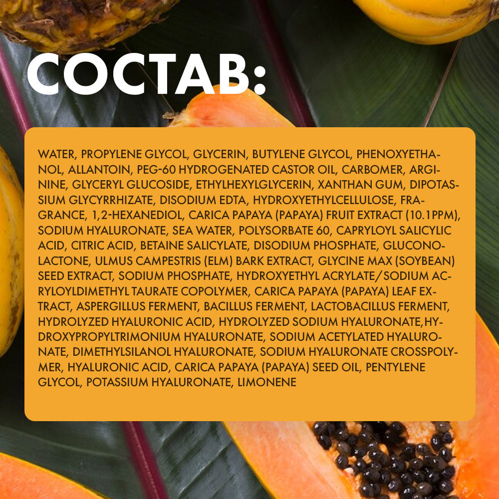 Выравнивающая тканевая маска с папайей JMsolution Tropical Papaya Mask