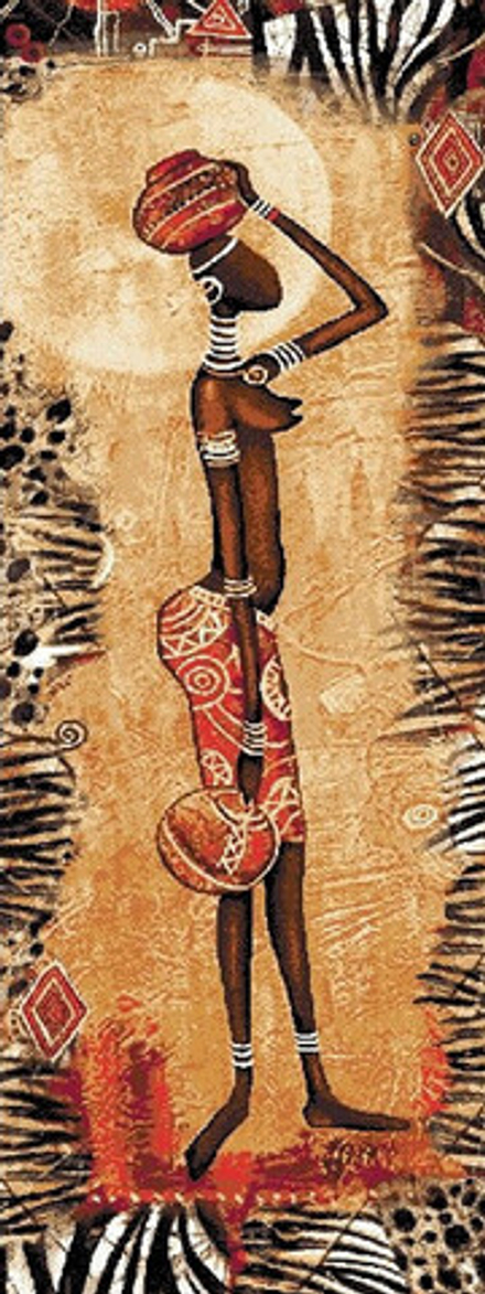 Гобеленовая картина "D. МОНГО" в багетной раме, Россия.