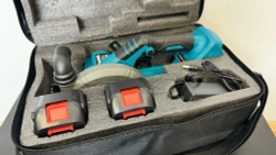 Циркулярная пила Makita 21В + 2АКБ + Сумка для хранения, пила торцовочна